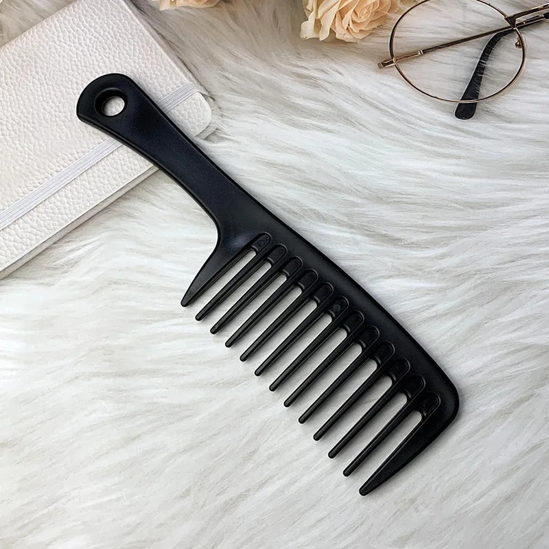 Hairdress Comb Heat Resistant Woman Wet Hook Curly Hair Brushes Pro Salon Dyeing Styling Tools Coarse Wide Spikes Tooth Quick Pick Grocers